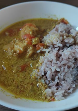 ココナッツミルクのトマトカレー-レシピのメイン写真