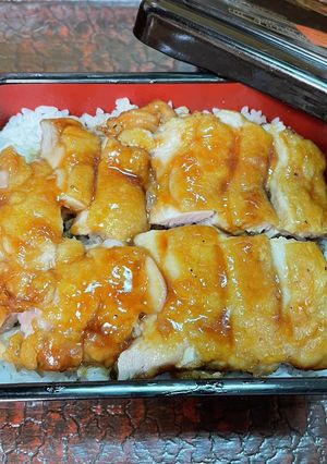 鶏もも肉の照り焼き丼-レシピのメイン写真