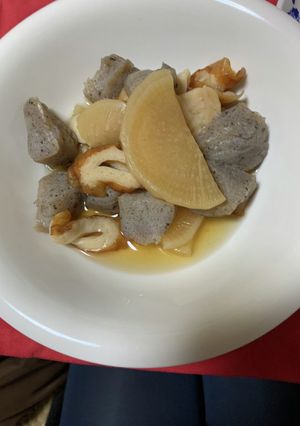 染みうま！大根と蒟蒻の煮物-レシピのメイン写真