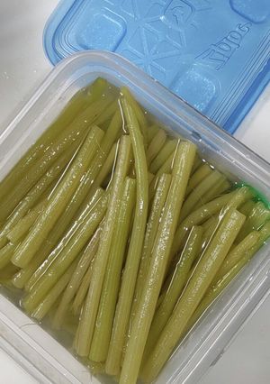 ツワブキのあく抜きの仕方簡単-レシピのメイン写真