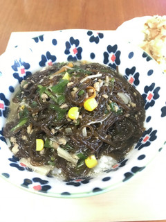 もずく丼(久高家)-レシピのメイン写真