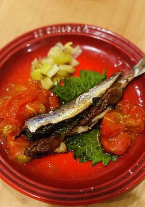 今が旬♪イワシの梅しそ焼きイタリア風♪-レシピのメイン写真