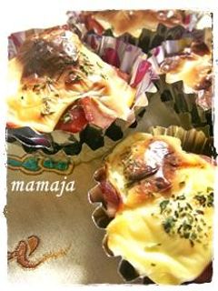 ☆簡単☆なすとベーコンのチーズ焼き☆弁当-レシピのメイン写真