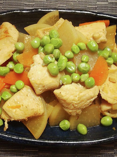 鶏むね肉と大根の時短柔らか炒め煮-レシピのメイン写真