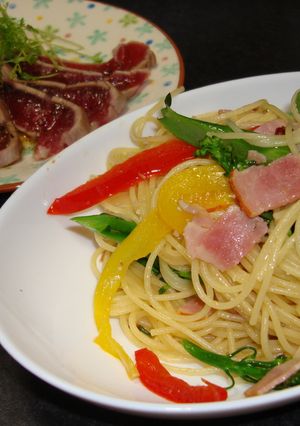 菜の花パスタ-レシピのメイン写真