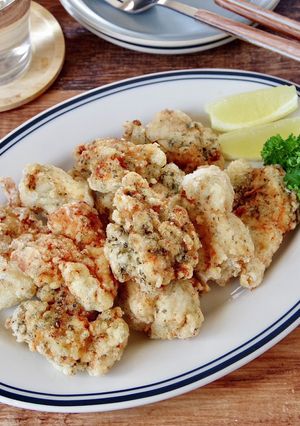 ☆簡単☆鶏ささみのレモンバジルから揚げ-レシピのメイン写真