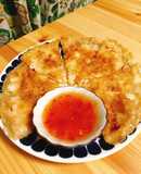 台湾にしかないタイ料理☆月見エビ餅