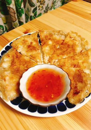 台湾にしかないタイ料理☆月見エビ餅-レシピのメイン写真