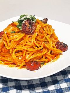 スパゲッティ トマトソース-レシピのメイン写真