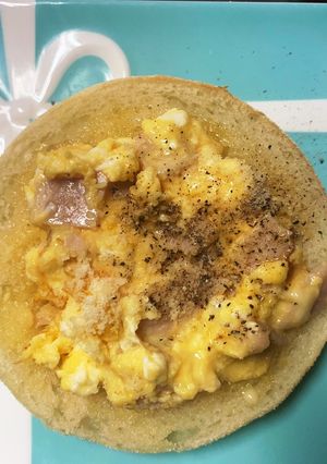 ベーコンエッグトースト-レシピのメイン写真
