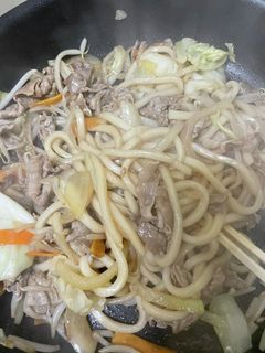 焼きうどんは醤油でしょう-レシピのメイン写真