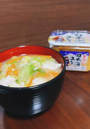 日本海味噌でほっこりとり野菜-レシピのメイン写真