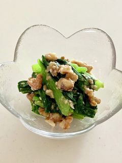 小松菜のくるみごま味噌和え-レシピのメイン写真