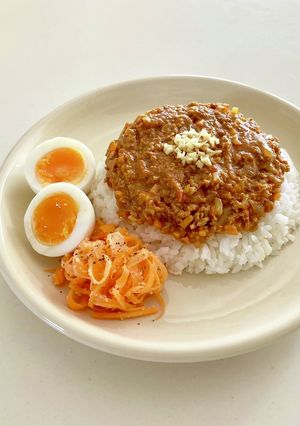 ルー不使用のキーマカレー-レシピのメイン写真