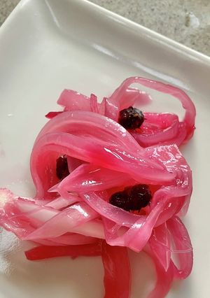 玉ねぎとマルベリーの甘酢付け-レシピのメイン写真