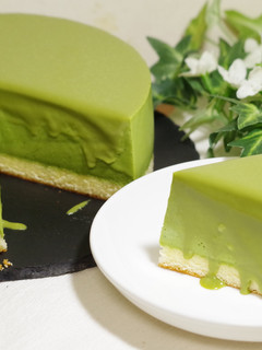 抹茶とホワイトチョコレートのムース-レシピのメイン写真