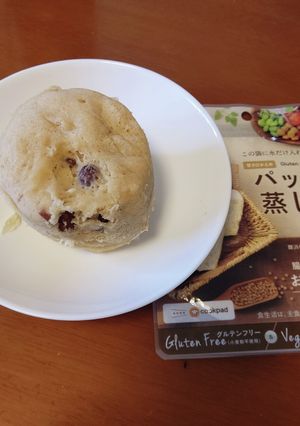 きなこと金時豆の蒸しパン-レシピのメイン写真