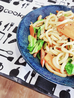 冷凍うどん大活躍!簡単焼きうどん!-レシピのメイン写真