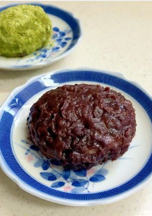 ★お餅リメイク　簡単ぼたもち(おはぎ)-レシピのメイン写真