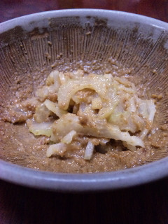 セロリの胡麻酢味噌-レシピのメイン写真