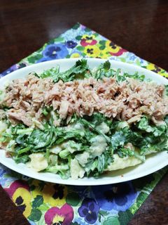パクチーとポテトのチリマヨ和え-レシピのメイン写真