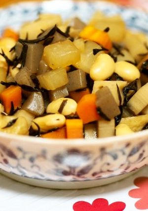 たっぷり野菜の煮豆♪-レシピのメイン写真