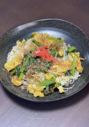油揚げそうめんチャンプルー♪-レシピのメイン写真