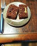 バナナとココアのパウンドケーキ