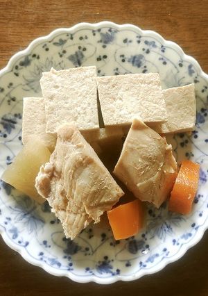ごろごろとり肉豆腐-レシピのメイン写真