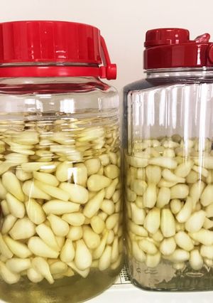 簡単らっきょう甘酢漬け-レシピのメイン写真