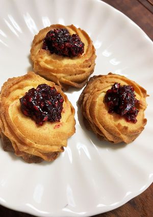 ラズベリージャムのロシアンケーキ-レシピのメイン写真