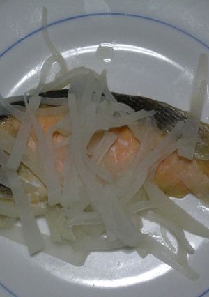 鮭のレンジ蒸し-レシピのメイン写真