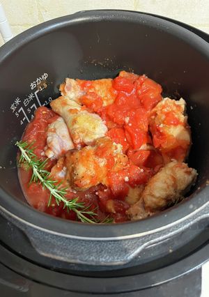 圧力鍋で鶏手羽元カチャトラ風-レシピのメイン写真