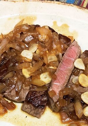 ♡牛肉ステーキ♡タレうま♡-レシピのメイン写真
