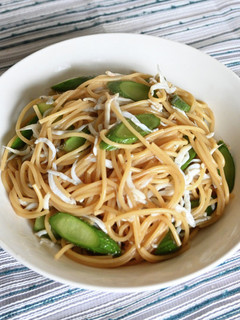 しらすと山ウドのワンパン和風パスタ-レシピのメイン写真
