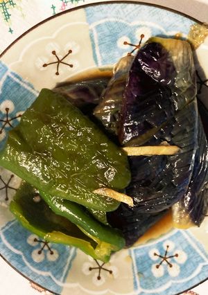 大量消費なすピーマンの揚げ浸し-レシピのメイン写真