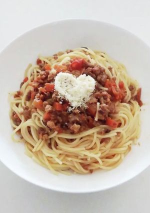 トマト缶不要♡手作りミートソース-レシピのメイン写真