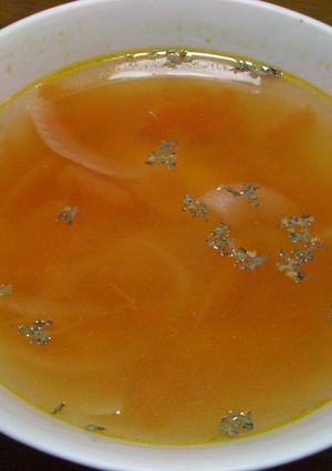 さっぱりトマトのスープ-レシピのメイン写真