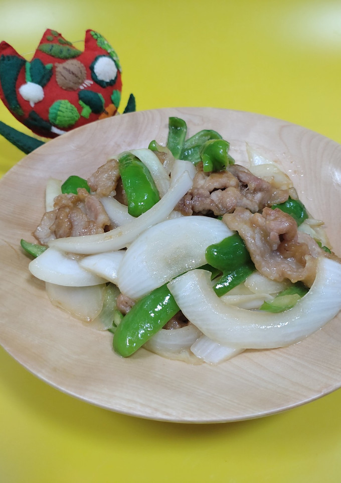 新玉ねぎとピーマンのみそ炒め-レシピのメイン写真