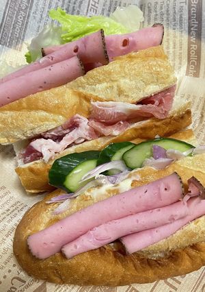 昼弁サンドイッチ(身内専用)-レシピのメイン写真