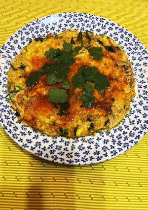 パクチー入り海老玉-レシピのメイン写真