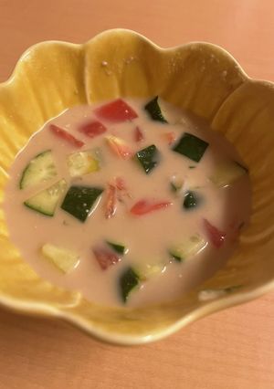 夏野菜のそうめんつゆ-レシピのメイン写真