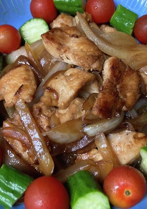 塩麹で簡単、鶏胸肉のしっとりタレ焼き-レシピのメイン写真