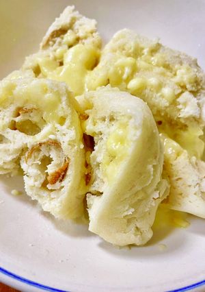 ちくわ入り（レンジパックde蒸しパン ）-レシピのメイン写真
