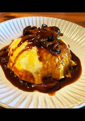 市販のデミグラスソースでオムライス♡-レシピのメイン写真