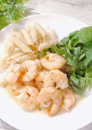 簡単!焼くだけ!ガーリックシュリンプ-レシピのメイン写真