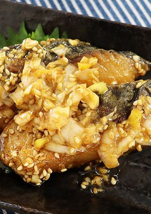【低糖質】さっぱり～鯖の甘酢ねぎ和え-レシピのメイン写真