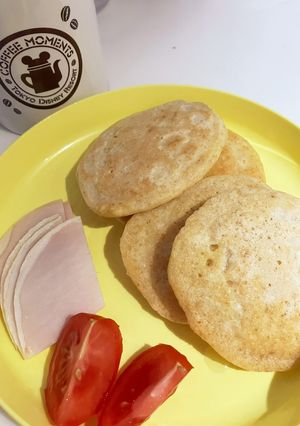 我が家のホットケーキ-レシピのメイン写真