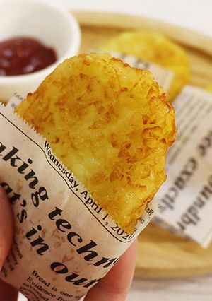 材料1つ！簡単ハッシュドポテト-レシピのメイン写真
