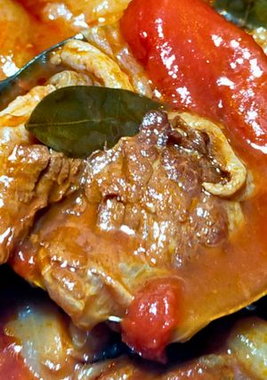 トマト缶★牛すじ肉の赤ワイン煮込み-レシピのメイン写真